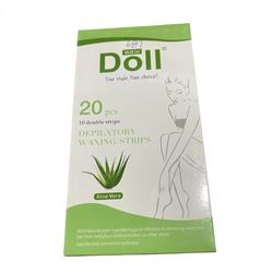 TIRAS DE CERA CAJA 20PZA